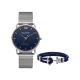 Reloj Sailor 39mm Acero y Pulsera Ancla