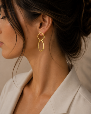 Pendientes Plta(925) Vermeil Frigea